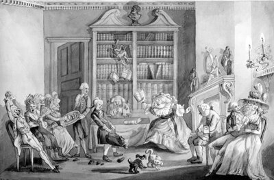A Private Rehearsal of Jane Shore, 1790 by John Nixon